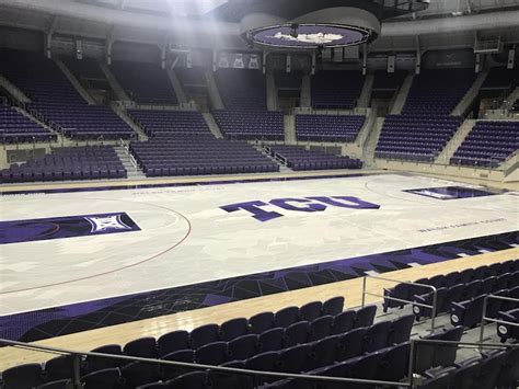 Tweet of TCU Basketball Court Being Refinished Causes Brief Uproar ...