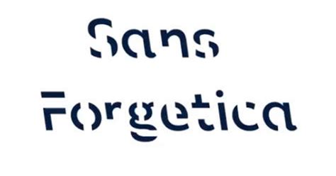 Sans Forgetica Memory 的图像结果