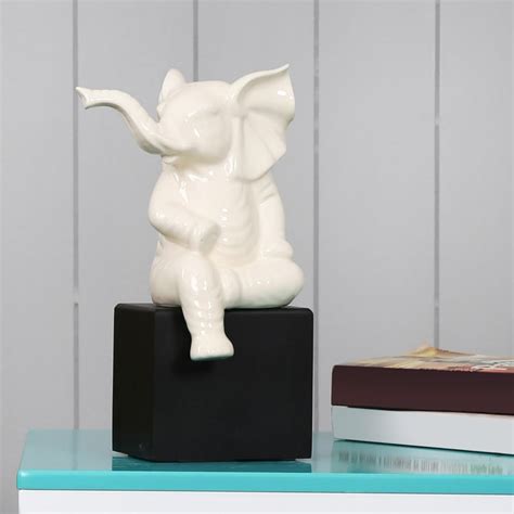 Buy Splendid Elephant Figurine from Home Centre at just INR 1599.0