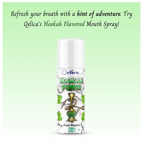 Sugar Free Breath Spray | Qelica Hookah Punch Paan Magahi – My Store