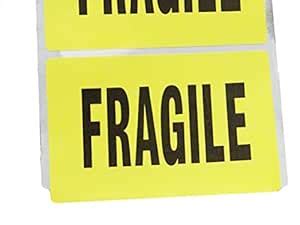 Fragile Label, Labels used for Packing Items and Markings, Roll of 200 ...