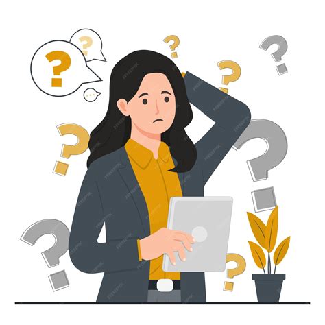 La gente hace preguntas concepto y respuestas Ilustración vectorial en ...