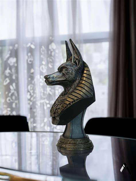 Anubis Bust Sculpture & Tabletop