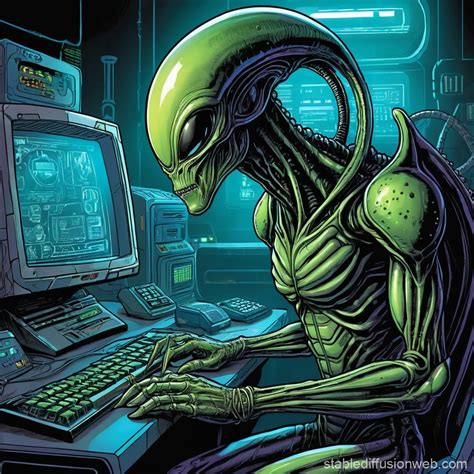 Image result for Alien Computer