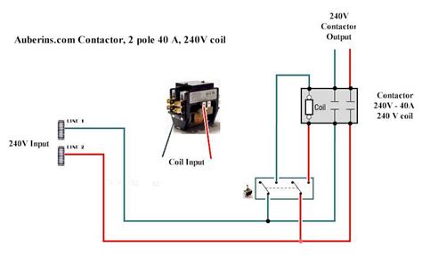 Single Pole Contactor Wiring Diagram