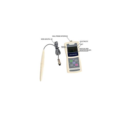 CNYST Tesla Meter Gauss Meter Digital Gaussmeter with India | Ubuy