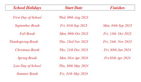Sevier County School Calendar 2023-2024 & Academic Holidays