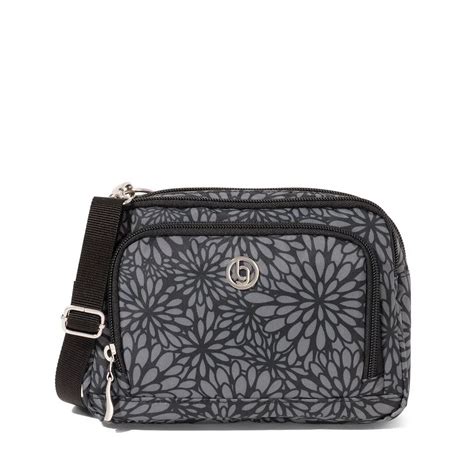baggallini Multi Zip RFID-Blocking Crossbody Bag