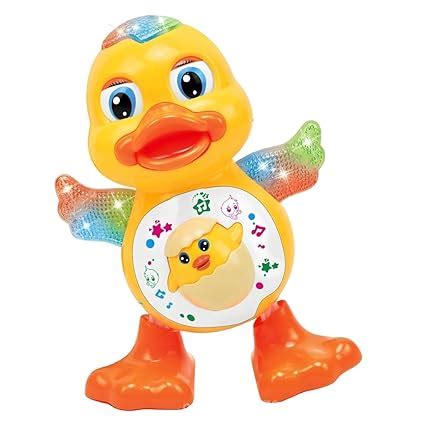 Buy KEENBEY Dancing Duck Toy with Vibrant Light Effect & Musical Sound ...