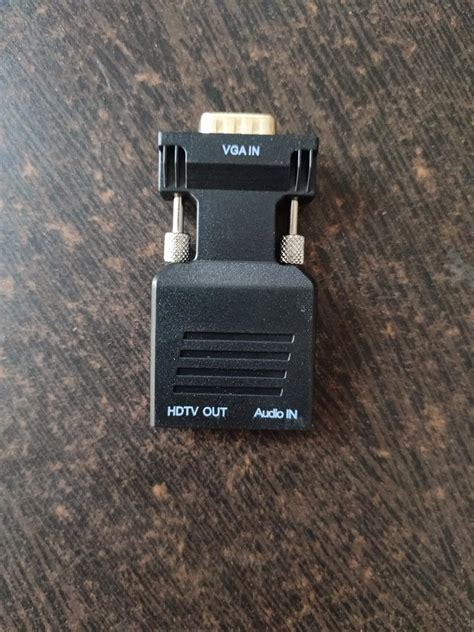 PANPEO HDMI to VGA Adapter Converter, Audio Output Computer Set-top Box ...