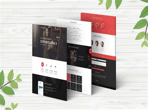 Email Template Landing Page by Farabi Shohel on Dribbble