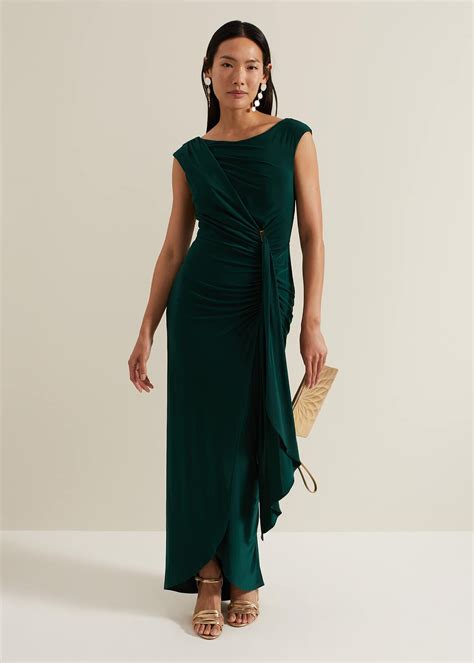 Donna Green Maxi Dress | Phase Eight UK