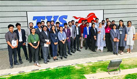 Students Gain Valuable Insights During Industrial Visit to TVS Motors ...