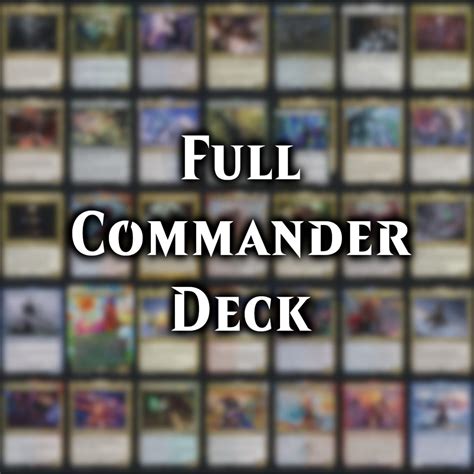 MTG Commander Deck Tech Synthesis 的图像结果