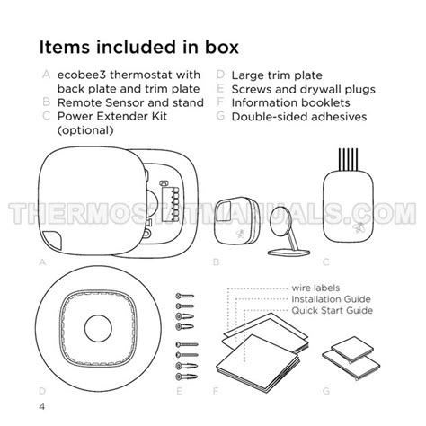 Image result for Ecobee Lite Installation Guide