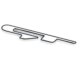 Sakuun Sleek GT 3D Metal Chrome Sticker Emblem Badge-Stylish Logo for ...