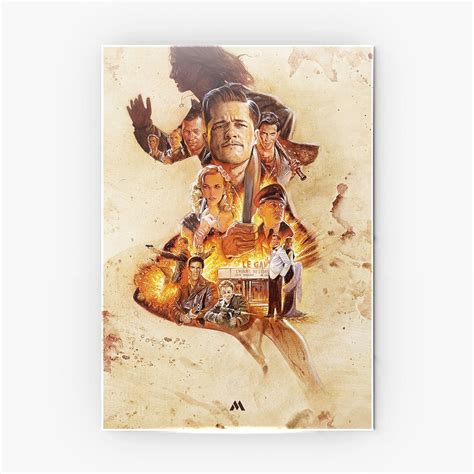 Inglourious Basterds - Au Revoir, Shosanna Metal-Poster – Myxtur