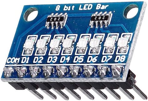 Image result for Arduino Code for 8 Bit LED