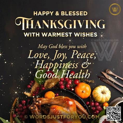 Happy Thanksgiving Blessings » WordsJustforYou.com - Original Creative ...