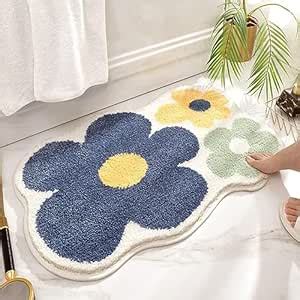 Buy Roseate Triplet Super Soft Anti Skid (40x60 cm) Super Absorbent ...