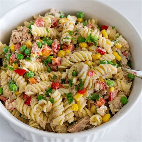 Cold Tuna Pasta Salad Tuna Pasta Salad