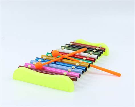 Santoor Xylophone Musical Toys for Kids with 11 Nodes 2 Mallets Musica ...