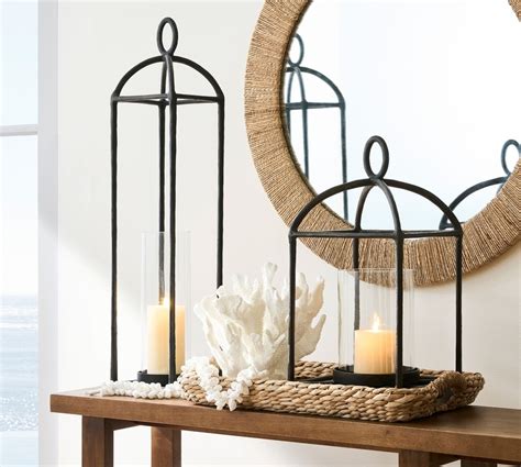 Fallon Forged Iron Indoor/Outdoor Lanterns