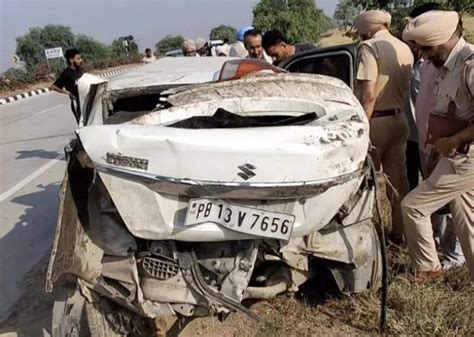 3 killed in Punjab’s Moga as car hits divider, overturns