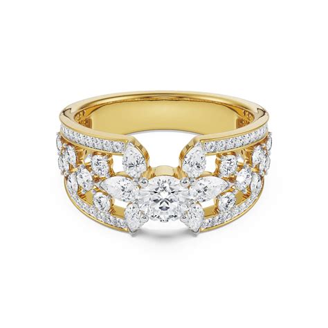 Buy Flora Pear Lab Grown Diamond RingIGI Certified Diamond – Emori