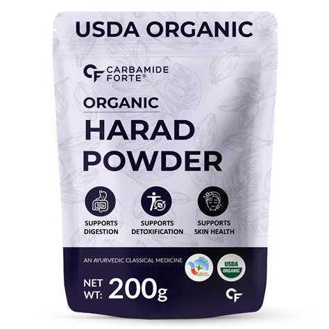 Organic Harad Powder (Haritaki) – Pure Ayurvedic Digestive Herb 200g ...
