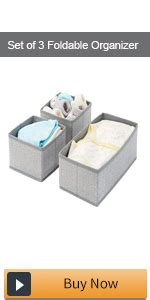 House of Quirk Non-Woven Foldable Cloth Storage Box Closet Dresser ...
