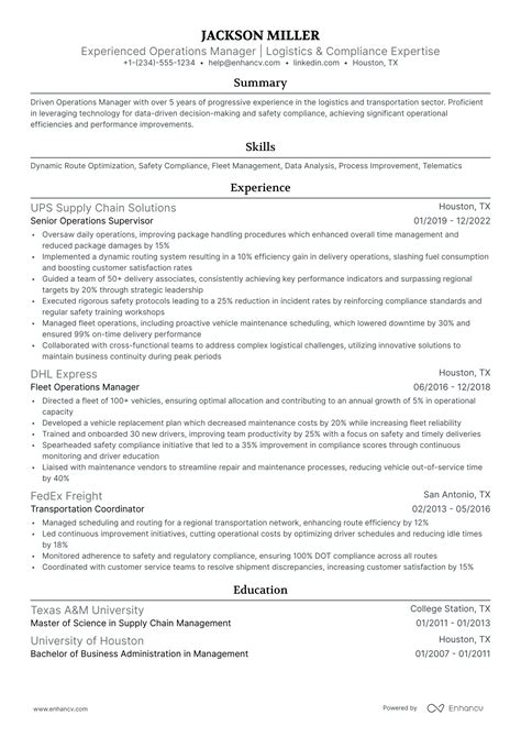 FedEx Operations Manager 的图像结果