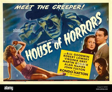 House of Horrors - Movie Poster Stock Photo - Alamy