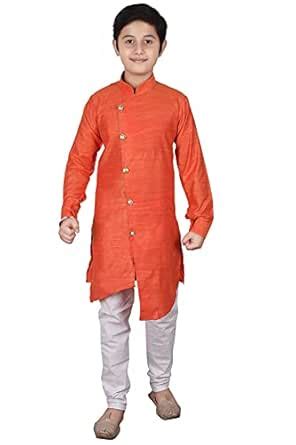Buy Pro-Ethic Style Developer Boy's Cotton Kurta Pajama for Boys, Self ...