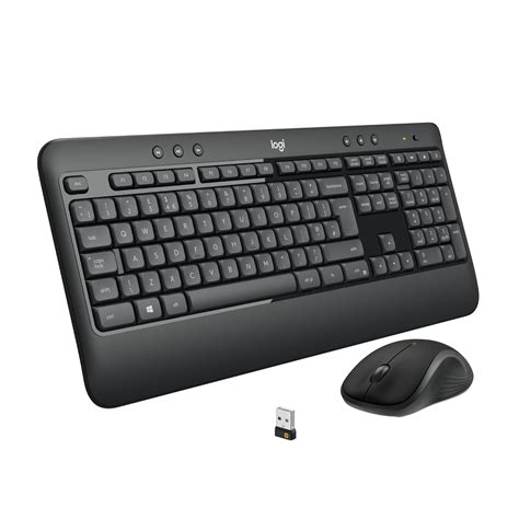 Logitech MK540 Advanced Wireless Keyboard and Mouse Combo for Windows ...