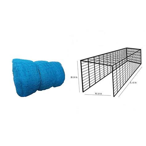 Klapp Cricket net (100 x 10) ft 1 mm Thickness | Colour - Blue ...