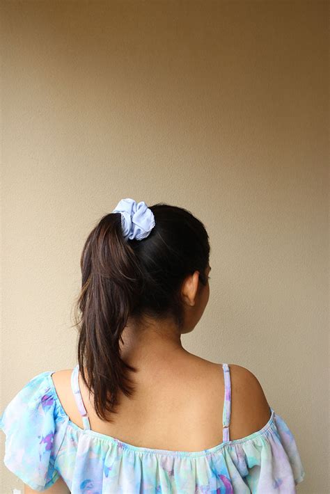 Satin Lace Scrunchie – zahana