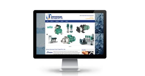 Universal Tech Trade | Website Design | Kreatizz