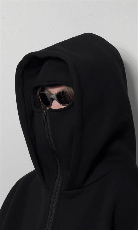 Balaclava Hoodie - Ninja Mask Hoodie for Streetwear Style | DWNTWN