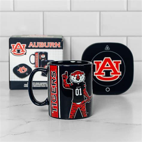 Uncanny Brands Auburn Tigers Mug Warmer with 12oz Mug – Keeps Your Favorite Beverage Warm - Auto ...
