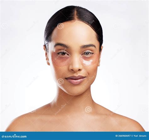 Puffiness Under Your Eyes Can Make Your Face Look Dull. Studio Portrait of a Beautiful Young ...