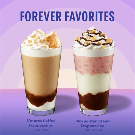 Starbucks now offers s'mores, neapolitan frappuccinos on menu