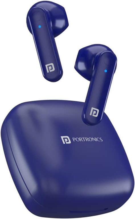 (Refurbished) Portronics Harmonics Twins S2 Wireless Sports Earbuds ...