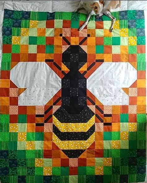 Image result for Free Bee Quilt Pattern