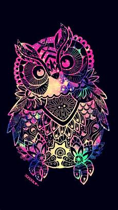 Neon Owl Wallpaper by Tribal Owl Galaxy Wallpaper Androidwallpaper Neon Owl Wallpaper