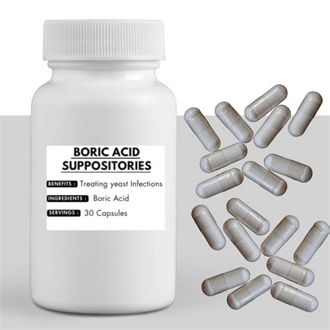 BORIC ACID SUPPOSITORIES