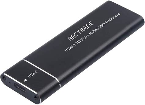 REC Trade SSD Enclosure External, Portable External Hard Disk Driver ...