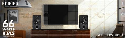 Edifier R1700BT Bluetooth Bookshelf Speakers (Black) - Active Near ...