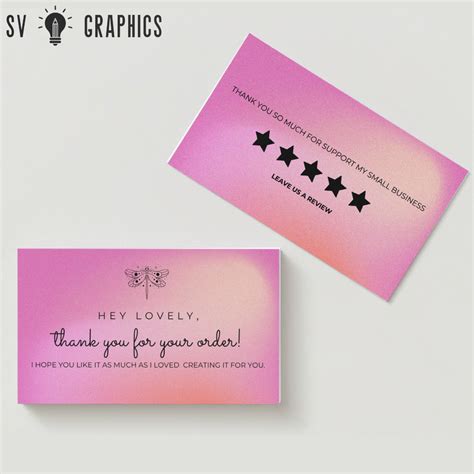 Premium Matte ThankYou Cards – SV Graphics