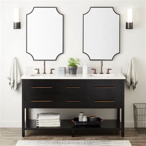 Shop the Robertson Vanity Collection | Mahogany & Wood